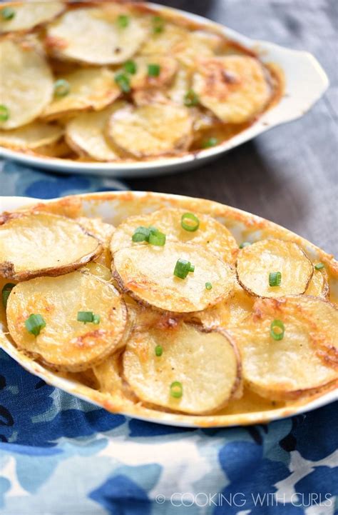 Au Gratin Potatoes For Two Recipe Potatoes Au Gratin Fancy Dishes