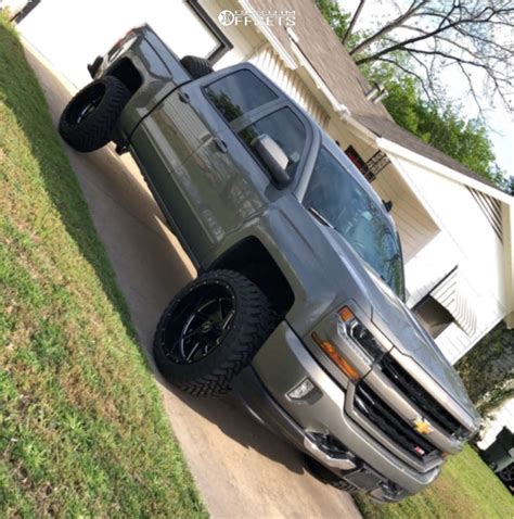 2017 Chevrolet Silverado 1500 With 22x12 44 Xtreme Force Xf6 And 3312
