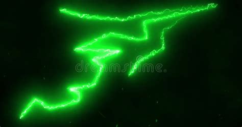 Green Lightning Bolts Stock Illustrations 86 Green Lightning Bolts