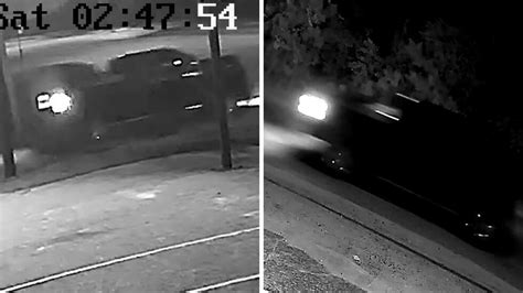 Police Release Surveillance Pictures Of Suspect Vehicle In Deadly