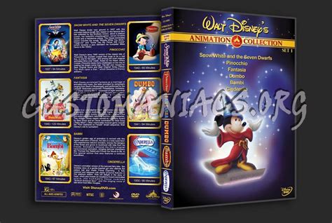 Walt Disneys Classic Animation Collection Set 1 Dvd Cover Dvd