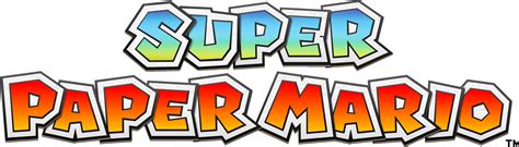 Super Paper Mario Modern Logo By Fawfulthegreat64 On Deviantart