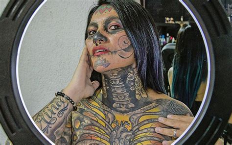 Matilde Sánchez La Primera Mujer Tatuada De “catrina Viviente” La