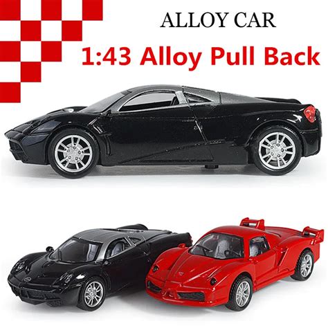 143 Alloy Car Models High Simulation Supercar Toy Car With Sound And
