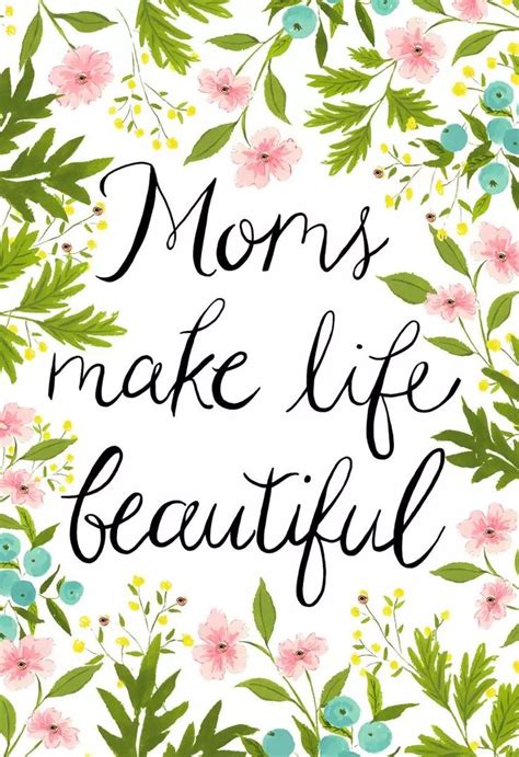 A handmade card is a touching way to acknowledge all that mom does each and every day. Reasons to Be Thankful Mother's Day Card | Happy mother ...