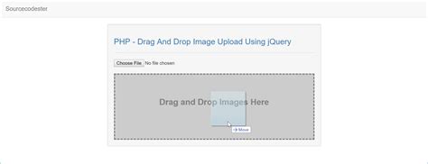 Php Drag And Drop Image Upload Using Jquery Free Source Code Hot Sex Picture