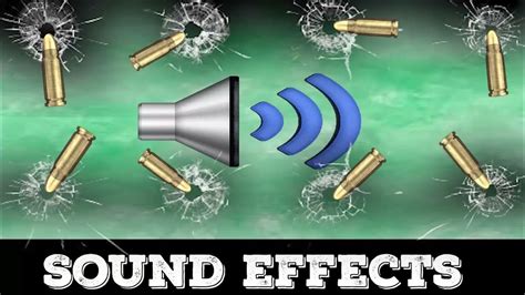 Gun Bullet Hit Sound Effect 4 Youtube