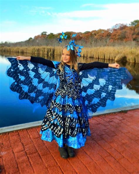 My Beautiful Little Butterfly Blue Monarch Butterfly Costume From Chasing Fireflies