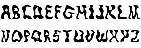 Squiggly Font