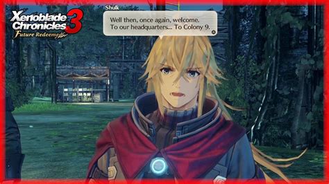 Shulk Introduces Everyone To His Hometown Colony Xenoblade