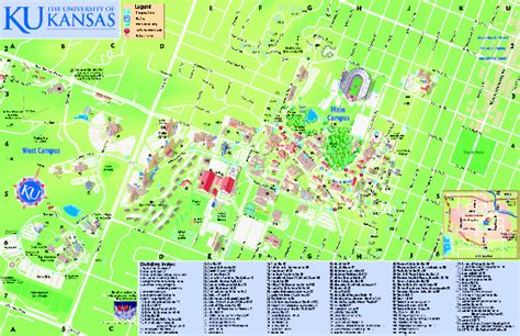 Kansas University Campus Map Draw A Topographic Map