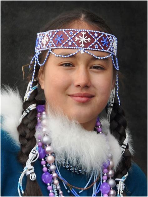 Native Koryak Smile From Kamchatka Northeast Siberia Russia The