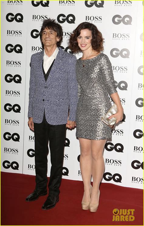 Photo Rolling Stones Ronnie Wood Is Expecting Twins With Wife Sally Photo Just Jared