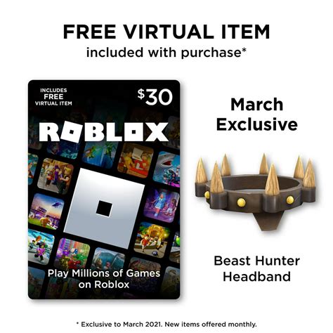 Roblox 30 Digital T Card Includes Exclusive Virtual Item Digital
