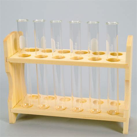 Hardwood Test Tube Support