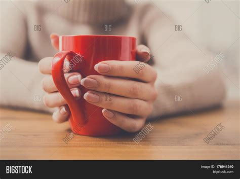Woman Holding Cup Tea Image And Photo Free Trial Bigstock