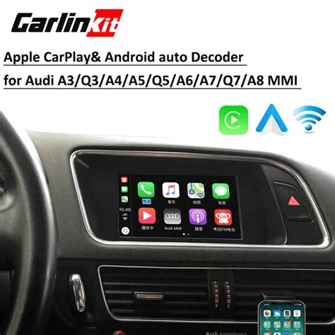 Aftermarket Wireless Apple Carplayandandroid Auto Solution For Audi Q5 A4