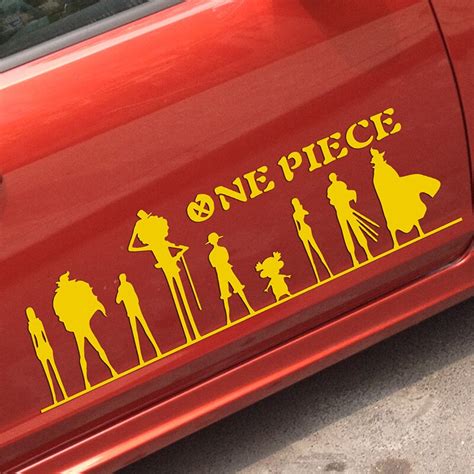 1 Pair 58x18cm Personal Cool One Piece Car Door Sticker Car Styling For