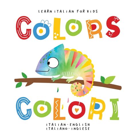 Learn Italian For Kids Colors Colori Italian English Italiano