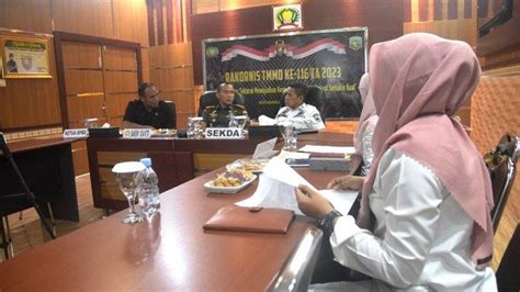 Dukung Program Tmmd Kodim 1004 Kotabaru Sekda Sebut Pemda Anggarkan Rp