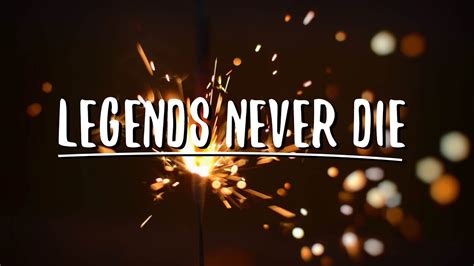 Legends Never Die Alan Walker Remix Lyrics Youtube