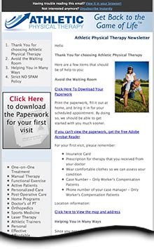Samples of E-rehab's Great Physical Therapy Newsletters | Therapy games, Physical therapy, Therapy