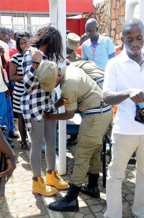 Photo Ugandan Male Police Touching Women In Sensitive Areas Naibuzz