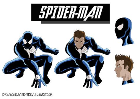 Spider Man Black Suit Concept Art By Dragonracer45 On Deviantart