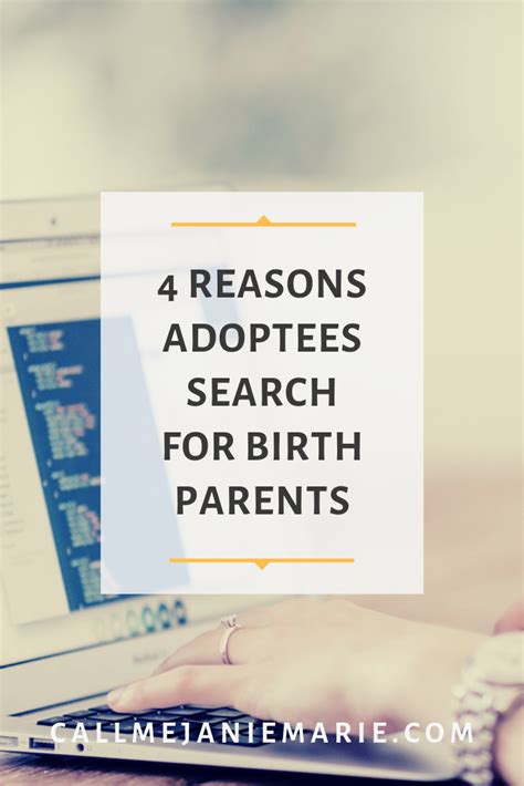 Reasons Adoptees Search For Birth Parents Birth Parents This Or That