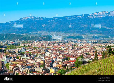 Bolzano Aerial Panoramic View Bolzano Is The Capital City Of The South