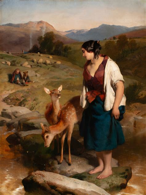 Sir Edwin Landseer 1802 73 The Highland Lassie