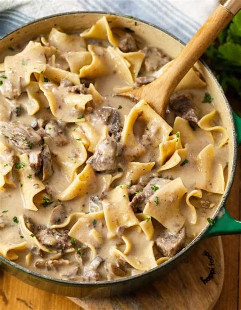 This Beef Stroganoff Recipe Is Easy To Make In The Slow Cooker With