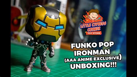 From funko's popular 'pop!' series comes this cool key chain. Funko Pop Ironman AAA Anime Exclusive Unboxing - YouTube