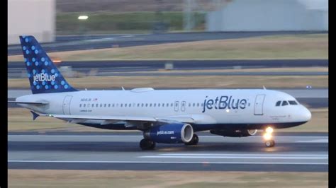 Jetblue Airways Airbus A320 232 N618jb Takeoff From Pdx Youtube