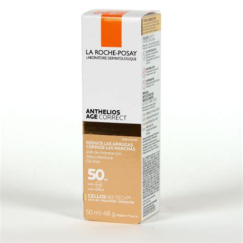 La Roche Posay Anthelios Age Correct Spf Color Ml Farmacia Jim Nez