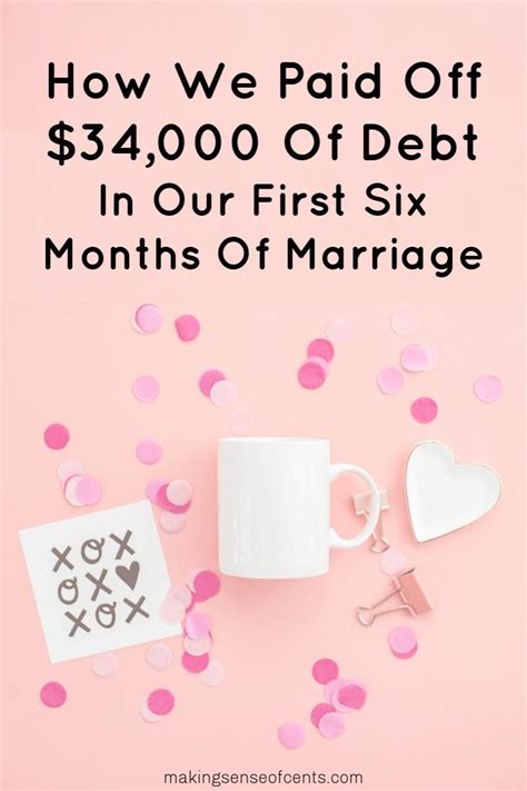 How We Paid Off 34000 Of Debt In Our First Six Months Of Marriage