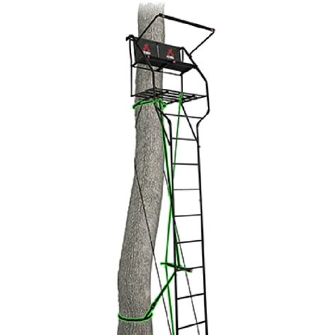 Primal Tree Stands Double Vantage 18 Deluxe Climbing Two Man Ladder