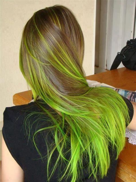 15 Awesome Green Hairstyles Color Inspiration Strayhair