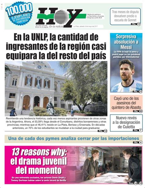 Javier olivares | el mundo. Periódico Diario Hoy (Argentina). Periódicos de Argentina ...