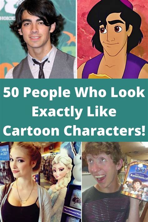 50 Real Life People Who Look Exactly Like Cartoon Characters Animated Movies Characters
