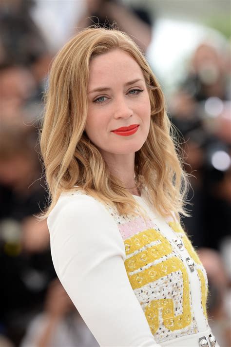 EMILY BLUNT at Scario Photocall in Cannes - HawtCelebs