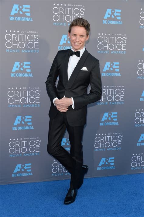 Eddie Redmayne At The Critics Choice Awards 2015 Popsugar Celebrity