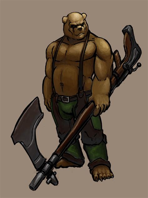 Bear Anthro Concept By Gryphyn7 On Deviantart