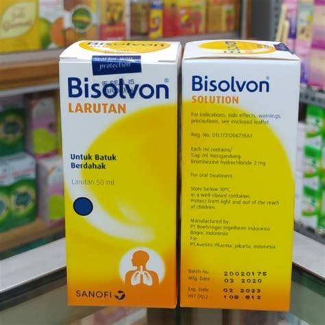 Jual Medis Bisolvon Solution Nebulizer Shopee Indonesia