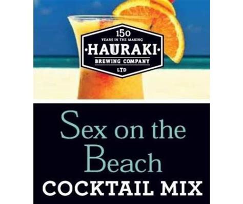 Sex On The Beach Cocktail Mix Home Brew Spirits Nz Loyalty Savings