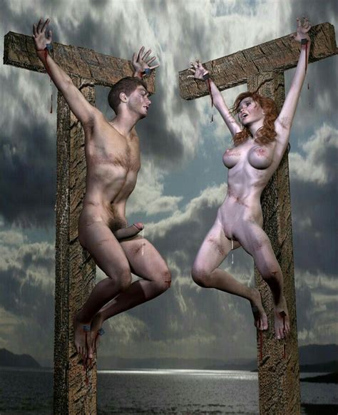 Nude Women Erotica Play Crucified Woman Art Min Video