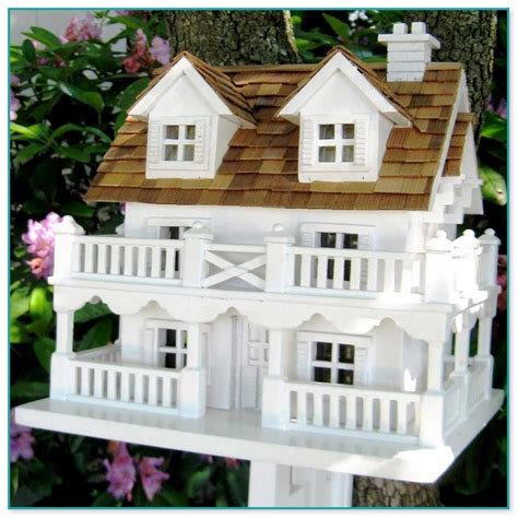 Plans include drawings, measurements, shopping list, and cut list. Cardinal Birdhouse Plans Free | Home Improvement