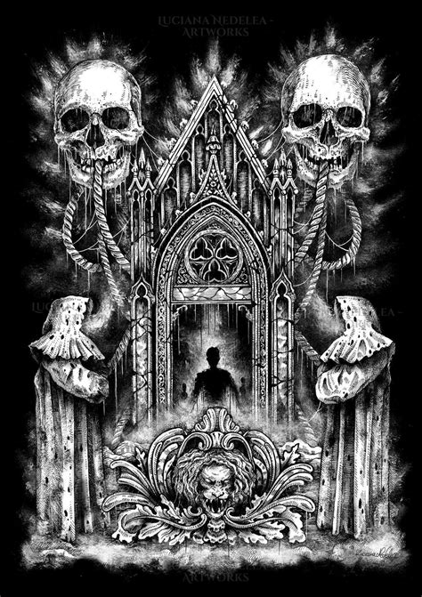 Pin By Dan Dee On Tattoo Inspiration Evil Art Dark Art Satanic Art