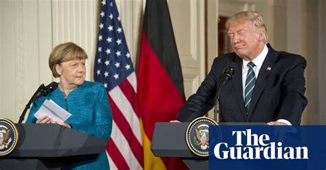 Angela Merkel Looks Bemused By Donald Trumps Wiretapping Joke World