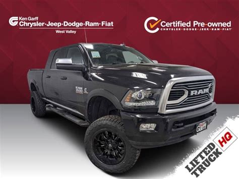 Certified 2018 Ram 3500 Limited Crew Cab Pickup In West Valley City